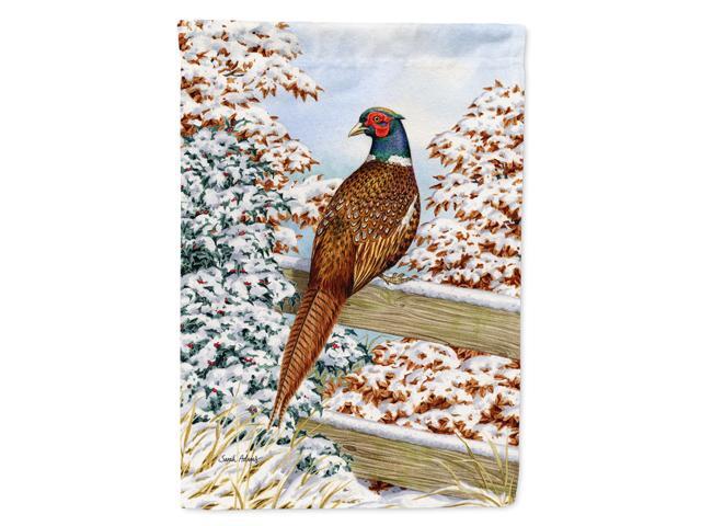Caroline's Treasures ASA2062CHF Pheasant Canvas House Size Flag Multicolor Large