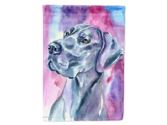 Caroline's Treasures 7308CHF Great Dane Blue Mood Flag Canvas Large Multicolor