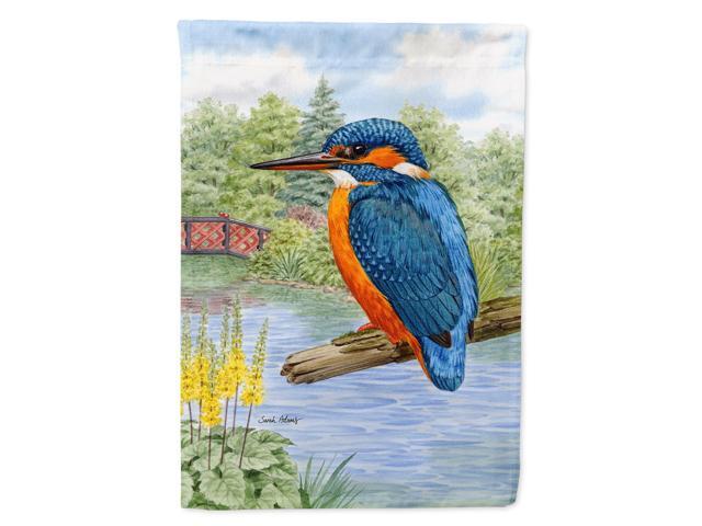 Caroline's Treasures ASA2104CHF Kingfisher Canvas House Size Flag Multicolor Large