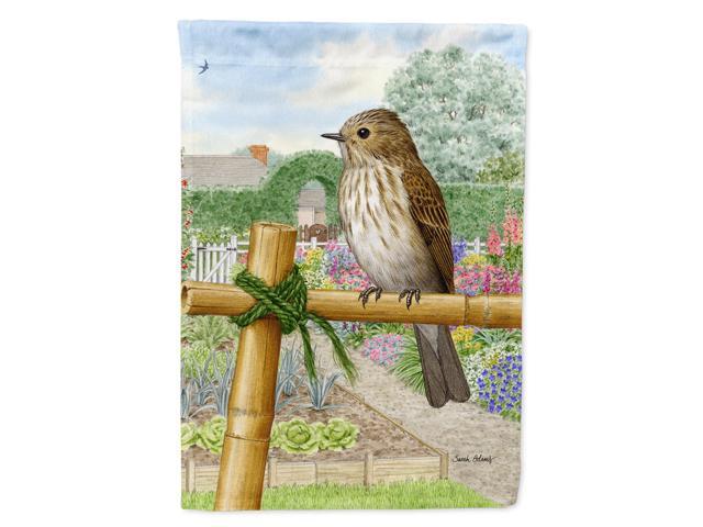 Caroline's Treasures ASA2100CHF Spotted Flycatcher Canvas House Size Flag Multicolor Large