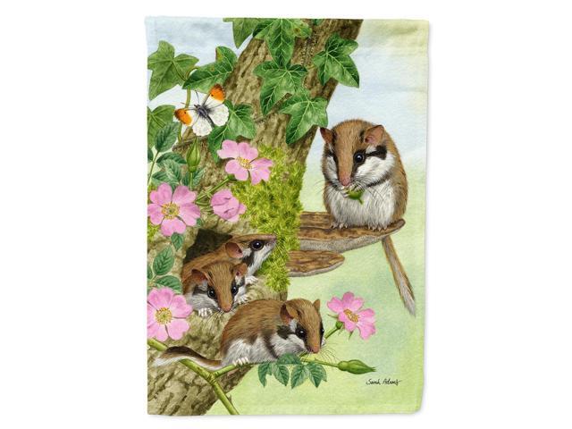 Caroline's Treasures ASA2139CHF Dormice Dormouse Canvas House Size Flag Multicolor Large