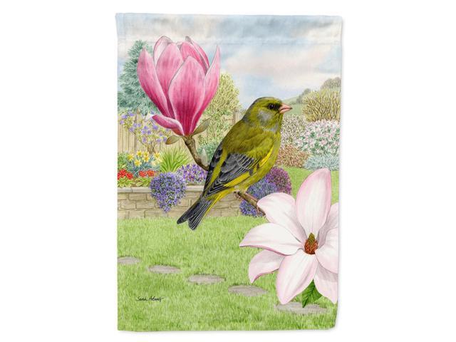 Caroline's Treasures ASA2145CHF European Greenfinch Canvas House Size Flag Multicolor Large