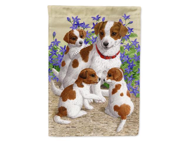 Caroline's Treasures ASA2167CHF Jack Russell Terriers Canvas House Size Flag Multicolor Large