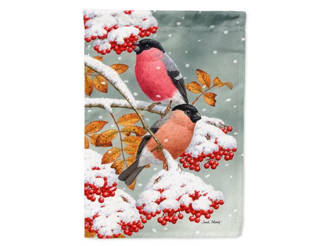 Caroline's Treasures ASA2063CHF Eurasian Bullfinches Canvas House Size Flag Multicolor Large