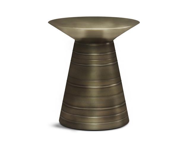 Sheridan 18 in Wide Metal Accent Side Table