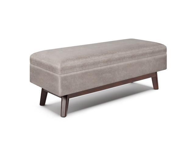 Owen 48 in Wide Rectangle Rectangular Storage Ottoman