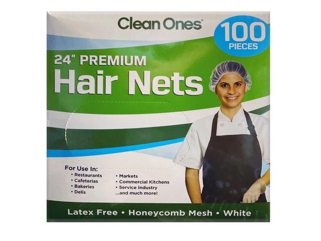 UPC 051386000160 product image for Clean Ones 100 Count Premium 24 Disposable Hair Nets Wholesale, Cheap, Discount, | upcitemdb.com