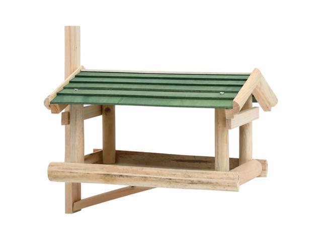 vidaXL Bird Feeder Solid Wood 138'x116'x83'