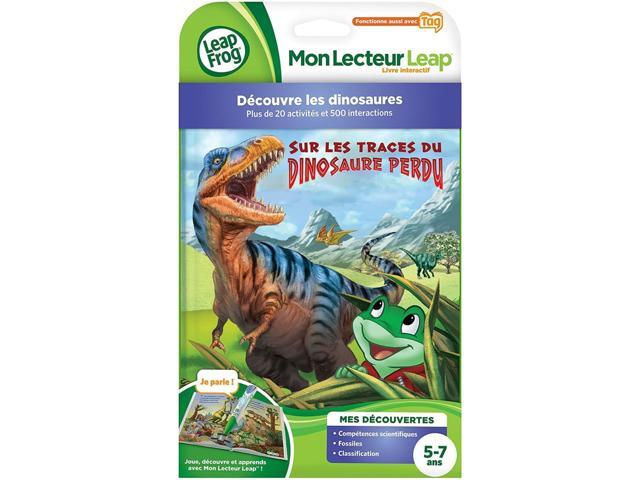 LeapFrog Tag Book: Leap and The Lost Dinosaur Book (French Version)