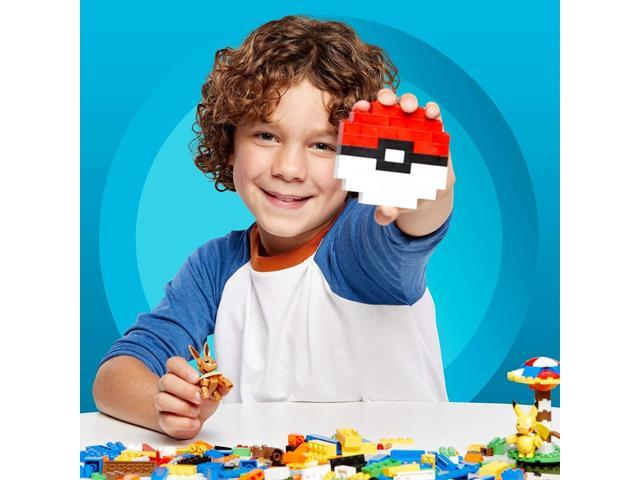 Mega Construx Pokemon Building Box Construction Set with Character Figures Building Toys for Kids (450 Pieces)