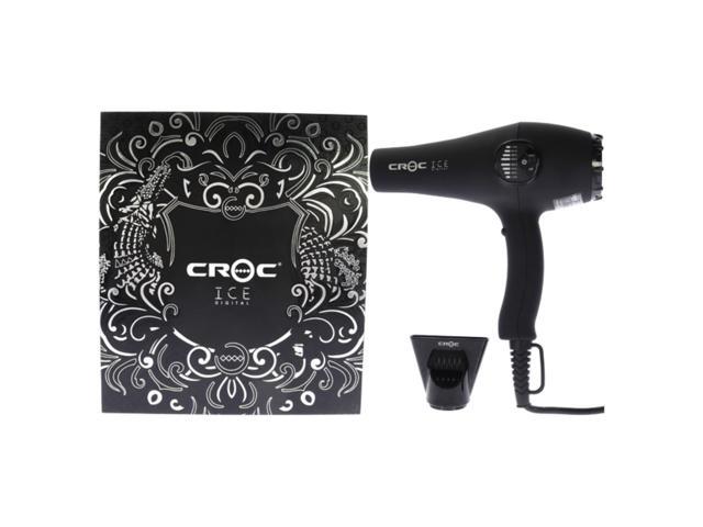 Premium ICE Digital Blow Dryer - Black by Croc for Unisex - 1 Pc Hair Dryer