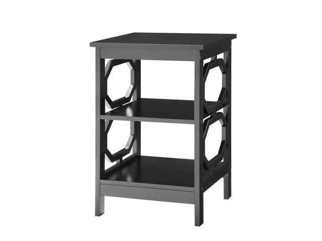 Ergode Omega End Table with Shelves