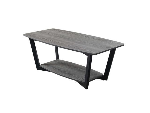 Ergode Graystone Coffee Table with Shelf