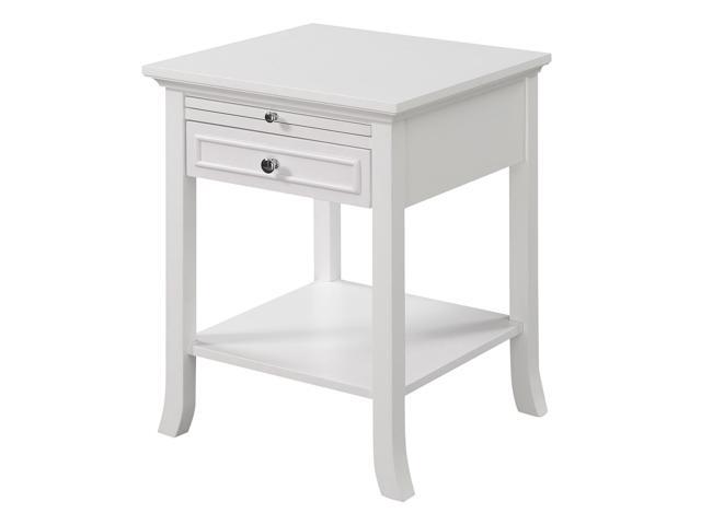 Ergode American Heritage Logan 1 Drawer End Table with Pull-Out Shelf