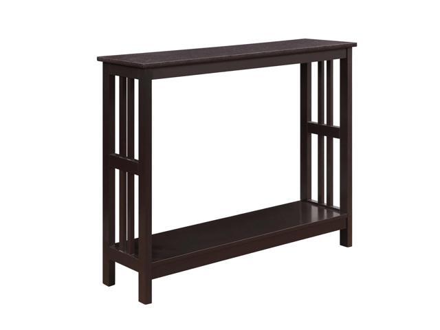 Ergode Mission Console Table with Shelf