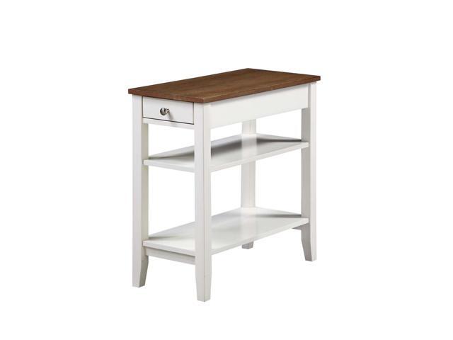 Ergode American Heritage 1 Drawer Chairside End Table with Shelves