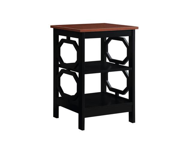 Ergode Omega End Table with Shelves