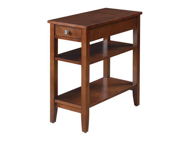 Ergode American Heritage 1 Drawer Chairside End Table with Shelves