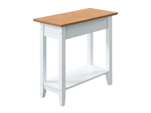 Ergode American Heritage Flip Top End Table with Shelf