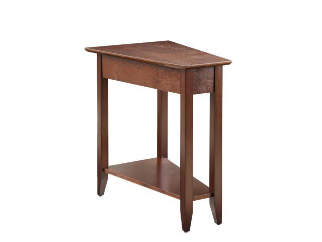 Ergode American Heritage Wedge End Table with Shelf