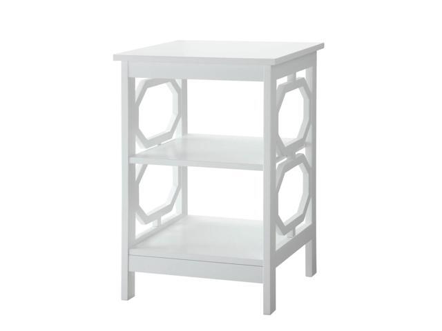 Ergode Omega End Table with Shelves
