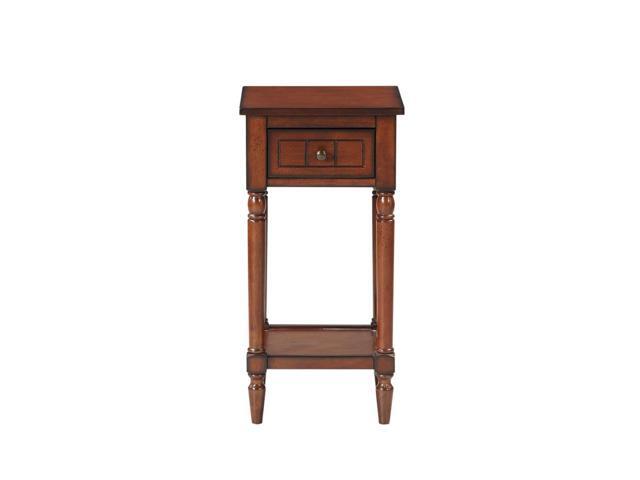 Ergode French Country Khloe 1 Drawer Accent Table with Shelf