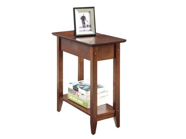 Ergode American Heritage Flip Top End Table with Shelf