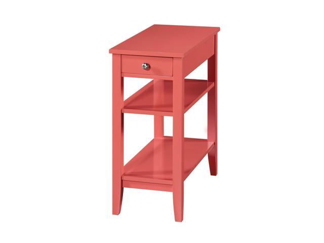 Ergode American Heritage 1 Drawer Chairside End Table with Shelves