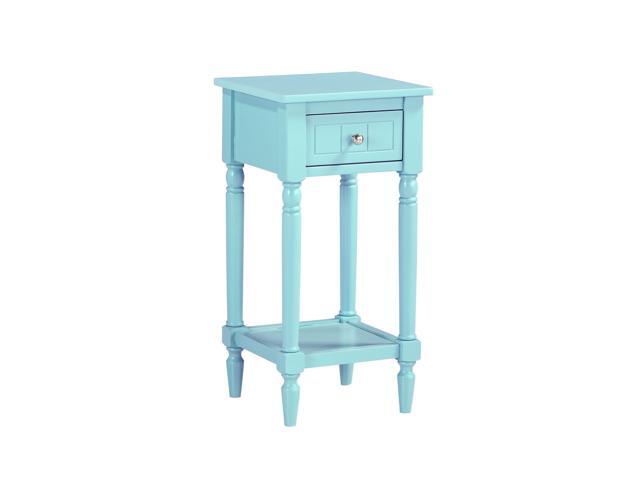 Ergode French Country Khloe 1 Drawer Accent Table with Shelf