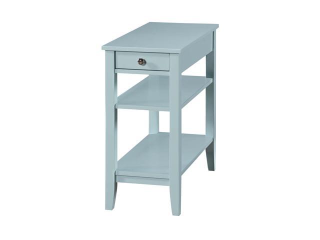 Ergode American Heritage 1 Drawer Chairside End Table with Shelves