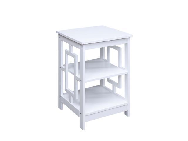 Ergode Town Square End Table with Shelves