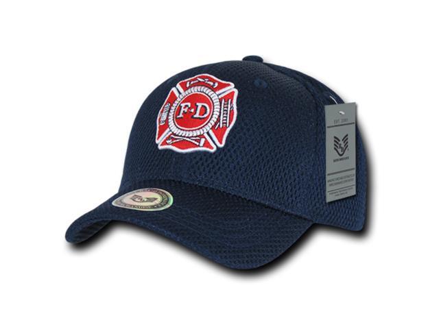 Air Mesh Public Safty Caps FireDept Nvy