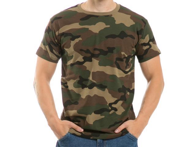 Short Sleeve GI T-shirts Woodland XL