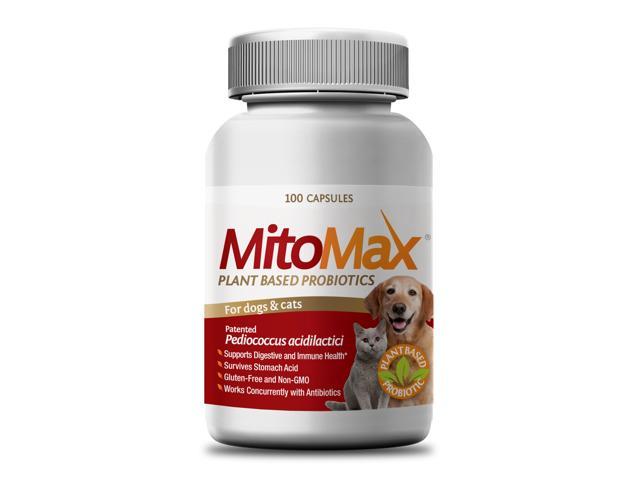 UPC 859275001034 product image for MitoMax- patented plant based premium probiotics for dogs and cats, 100 capsules | upcitemdb.com