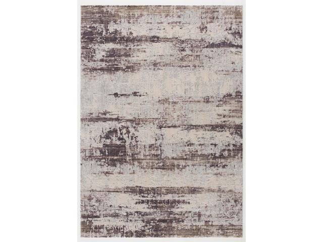 Ergode Modern Abstract Area Rug (7x10 feet) - 6'6' x 9'6' Violet