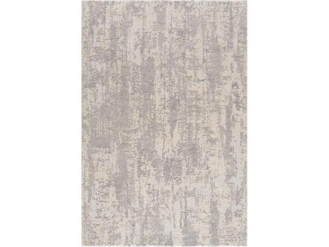Ergode Modern Abstract Area Rug (5x8 feet) - 5'3' x 7'7' Grey