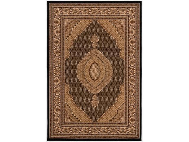 Ergode Traditional Runner Area Rug (2x10 feet) Transitional - 2'3' x 10' Black