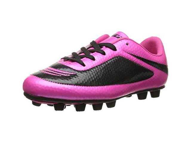 kids pink soccer cleats