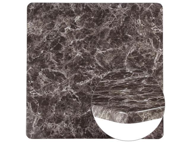 Flash Furniture Contemporary 42' Square Gray Marble Laminate Restaurant Table Top