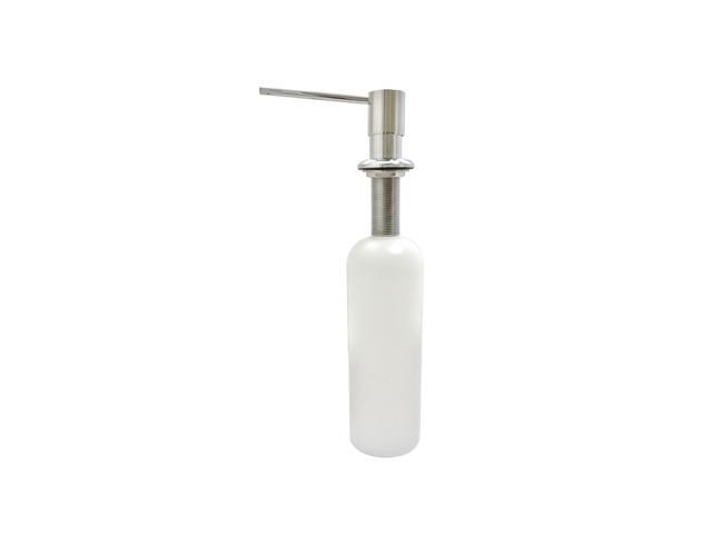 Kingston Brass SD3711 17 oz Naples Soap Dispenser with Straight Nozzle Polished Chrome