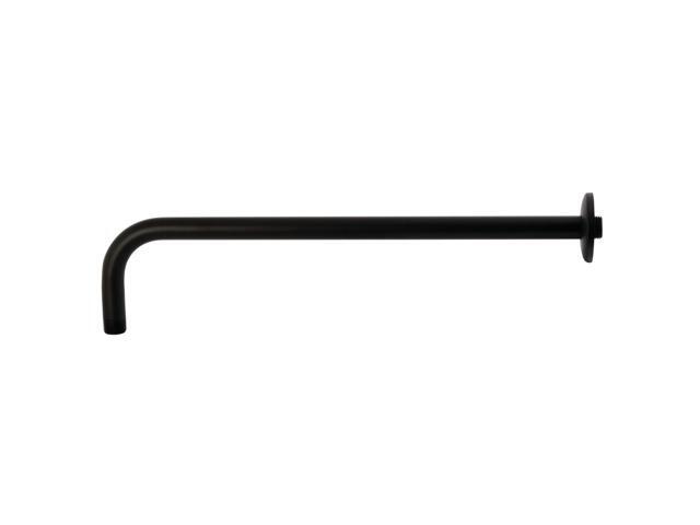 Kingston Brass K117A0 Claremont 17 in Rain Drop Shower Arm Matte Black