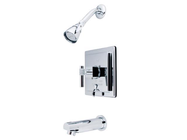 Kingston Brass KB86510QL Tub & Shower Faucet Metal Handle Chrome