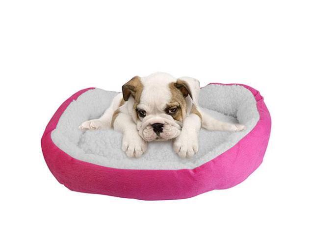 Pet Dog Bed Soft Warm Fleece Puppy Cat Bed Dog Cozy Nest Sofa Bed Cushion For S/M Dog