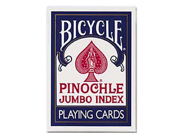 United States Playing Cards 0744-0100 1001023 Bicycle Jumbo Pinochle Playing Car