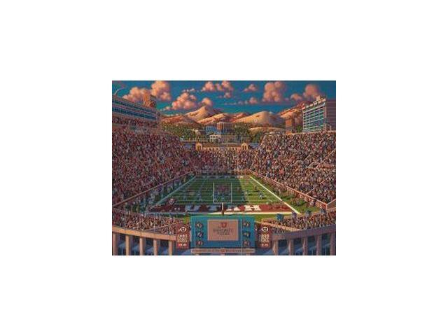 University Of Utah Football Stadium 500 Piece Puzzle