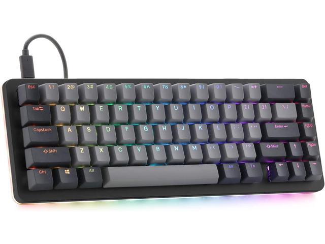 Drop ALT Mechanical Keyboard - 65% (67 Key) Gaming Keyboard Hot-Swap Switches Programmable Macros RGB LED Backlighting USB-C Doubleshot PBT
