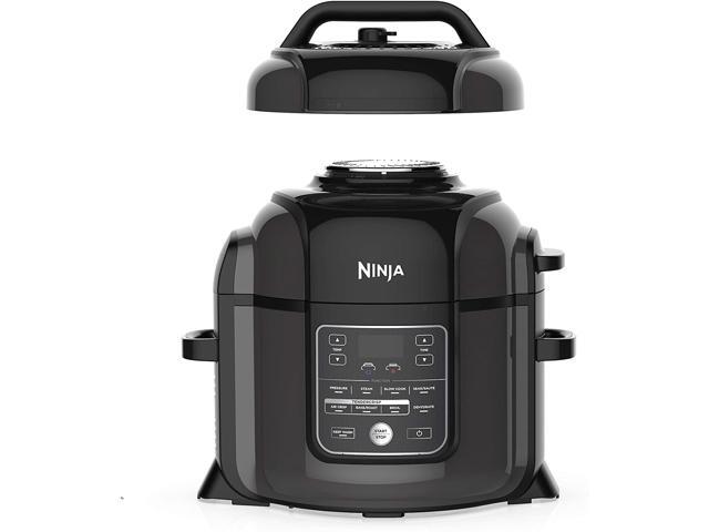 Recertified - Ninja OP401 Foodi XL TenderCrisp Pressure Multi-Cooker 8 quart (Black/Gray) Grade B