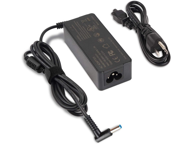 45W 19.5V AC Adapter Charger For HP Laptops - Compatible With EliteBook, Pavilion, Stream & More 2 thumbnail image