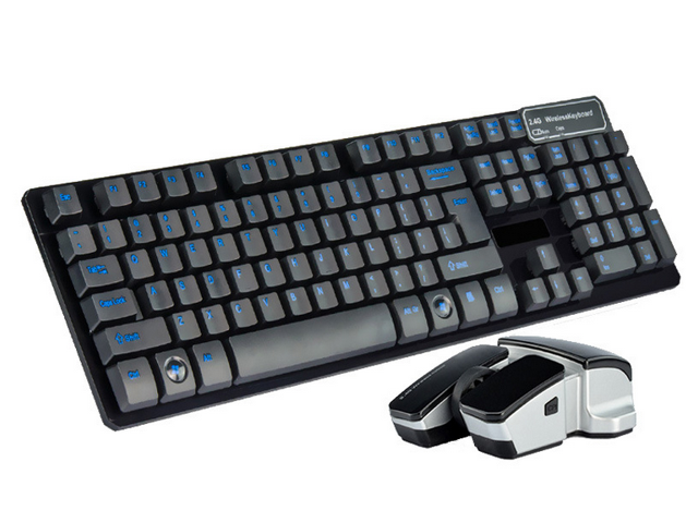 Hk5200 Modern Tv Game Computer 24G Wireless Keyboard and Mouse
