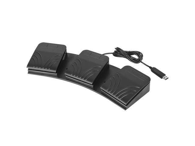 [Upgraded] iKKEGOL USB Triple Foot Pedal Optical Switch Control 3 Key Three Button Program Computer Keyboard Mouse Game Action HID
